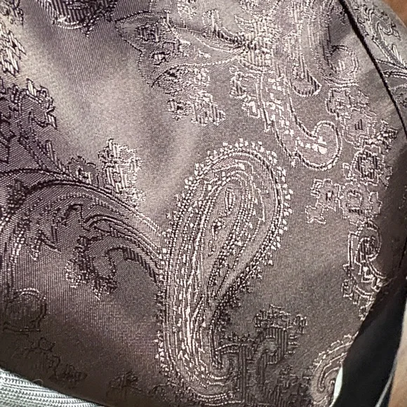 SBJ Vest Men's Plum and Gray Vest